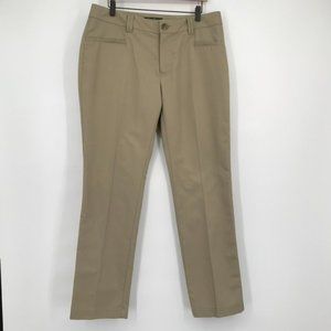 Eddie Bauer women's pants Blakely fit size 12 cotton khaki straight leg